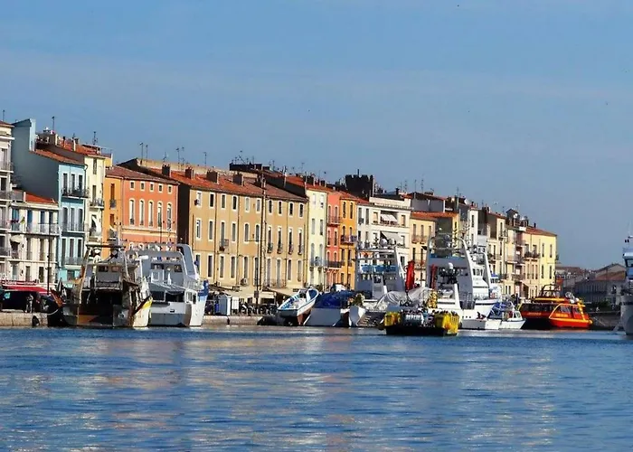 Appartamento Appartement 38m² avec piscine, parking, WiFi à Sète - 4 personnes, 2 pièces - FR-1-472A-139